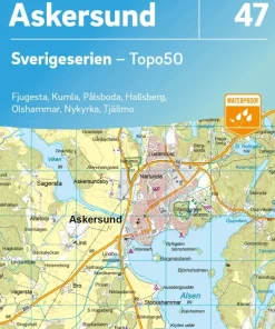 47 Askersund Sverigeserien Topo50