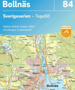84 Bollnäs Sverigeserien Topo50