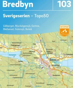103 Bredbyn Sverigeserien Topo50