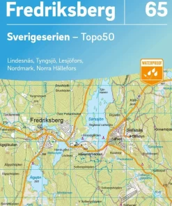 65 Fredriksberg Sverigeserien Topo50