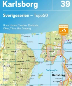 39 Karlsborg Sverigeserien Topo50