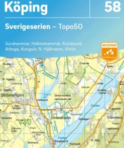 58 Köping Sverigeserien Topo50