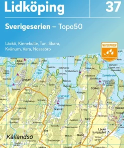 37 Lidköping Sverigeserien Topo50