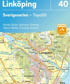40 Linköping Sverigeserien Topo50