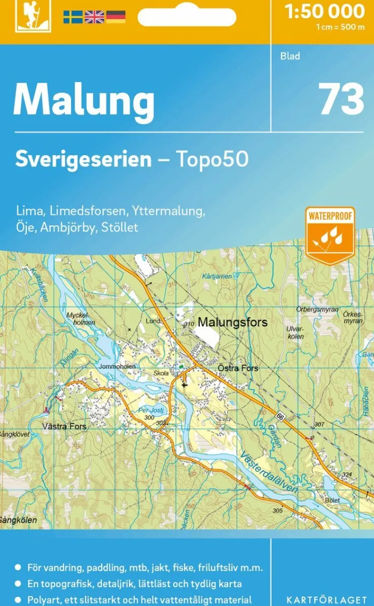 73 Malung Sverigeserien Topo50