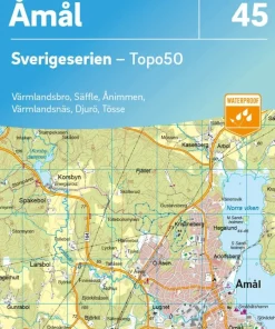 45 Åmål Sverigeserien Topo50
