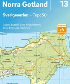13 Norra Gotland Sverigeserien Topo50