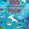 555 roliga klistermärken : Hajar