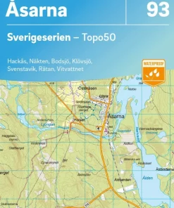 93 Åsarna Sverigeserien Topo50
