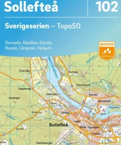 102 Sollefteå Sverigeserien Topo50