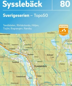 80 Sysslebäck Sverigeserien Topo50