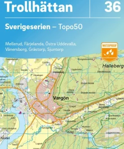 36 Trollhättan Sverigeserien Topo50