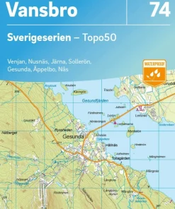 74 Vansbro Sverigeserien Topo50