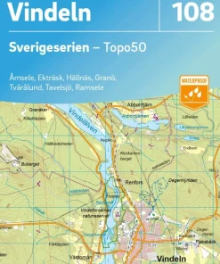 108 Vindeln Sverigeserien Topo50