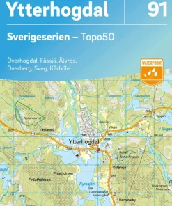 91 Ytterhogdal Sverigeserien Topo50