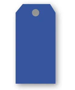 Adresskort 10-pack klarblå