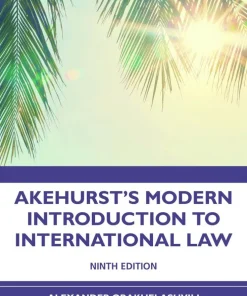 Akehurst's Modern Introduction to International Law