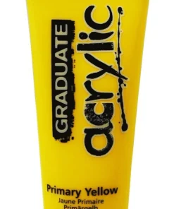 Akrylfärg Graduate 120ml gul