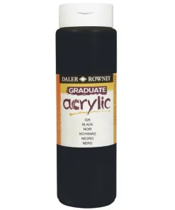 Akrylfärg Graduate 500ml svart