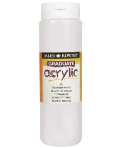 Akrylfärg Graduate 500ml vit