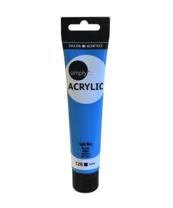 Akrylfärg 75ml Simply ljusblå