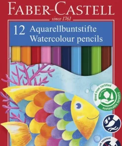 Akvarellpenna Faber-Castell 12 färger