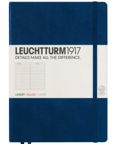 Anteckningsbok A5 Leuchtturm1917 linjerad Navy
