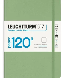 Anteckningsbok A5 Leuchtturm1917 120g dotted Sage