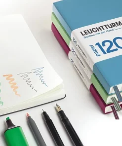 Anteckningsbok A5 Leuchtturm1917 120g dotted Black