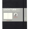 Anteckningsbok A5 Leuchtturm1917 olinjerad mjuk Black