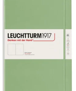 Anteckningsbok A4+ Leuchtturm1917 slim olinjerad Sage