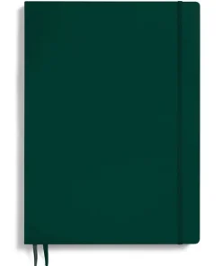 Anteckningsbok A4+ Leuchtturm1917 slim olinjerad Forest Green