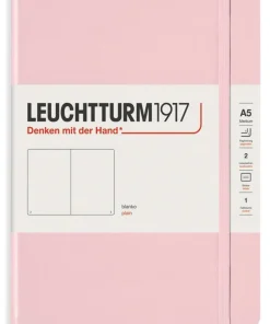 Anteckningsbok A5 Leuchtturm1917 olinjerad Powder