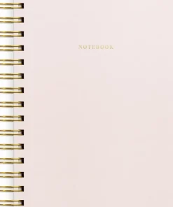 Anteckningsbok A5 linjerad "Notebook" ljusrosa