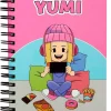 Anteckningsbok A5 linjerad spiral Yumi