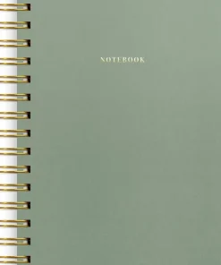 Anteckningsbok A5 linjerad "Notebook" grön