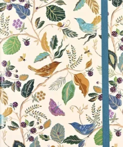 Anteckningsbok A6 linjerad Birds and Berries