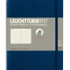 Anteckningsbok B6 Leuchtturm1917 linjerad mjuk pärm mörkblå