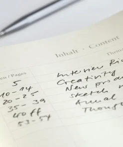 Anteckningsbok B6 Leuchtturm1917 linjerad mjuk pärm mörkblå