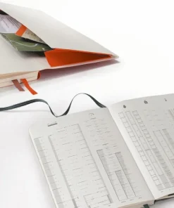 Anteckningsbok B6 Leuchtturm1917 Outlines dotted Signal Orange