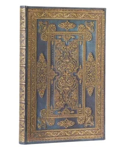 Anteckningsbok Paperblanks Midi olinjerad - Blue Luxe