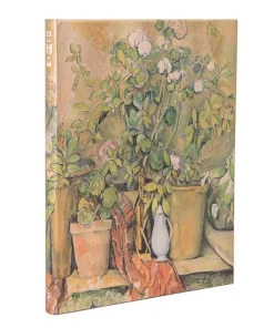 Anteckningsbok Paperblanks Ultra olinjerad - Cezanne's Terracotta Pots and Flowers