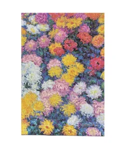 Anteckningsbok Paperblanks Mini olinjerad - Monet's Chrysanthemums