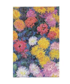 Anteckningsbok Paperblanks Mini olinjerad - Monet's Chrysanthemums