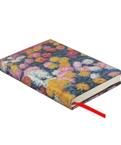 Anteckningsbok Paperblanks Mini olinjerad - Monet's Chrysanthemums