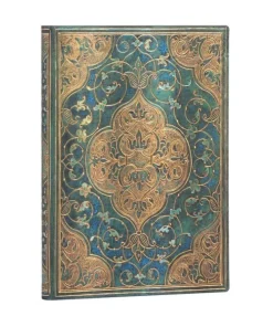 Anteckningsbok Paperblanks Flexi Midi - Turquoise Cronicles