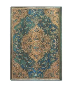 Anteckningsbok Paperblanks Flexi Midi - Turquoise Cronicles