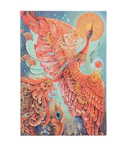 Anteckningsbok Paperblanks Midi linjerad - Firebird