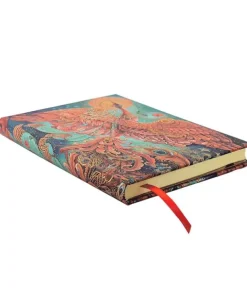 Anteckningsbok Paperblanks Midi linjerad - Firebird