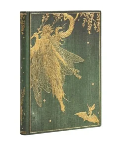 Anteckningsbok Paperblanks Midi olinjerad - Olive Fairy